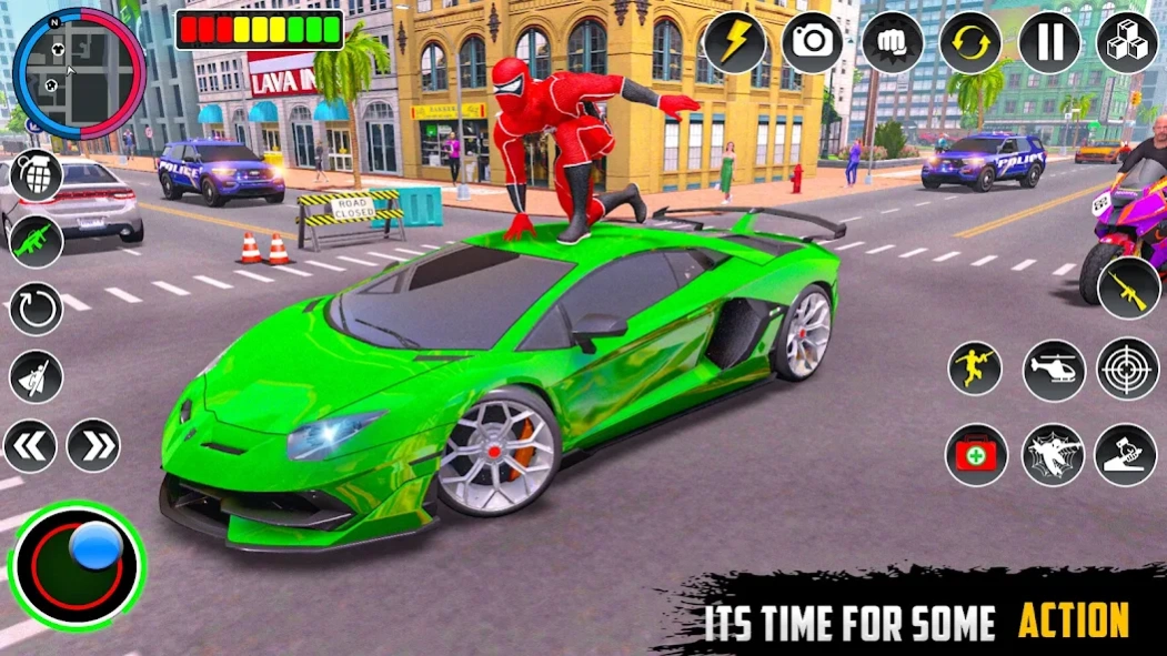Spider Rope Hero: Vice Town 3D 2.4 Screenshot