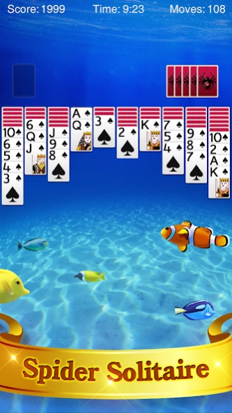 Spider Solitaire 2.9.539 Screenshot