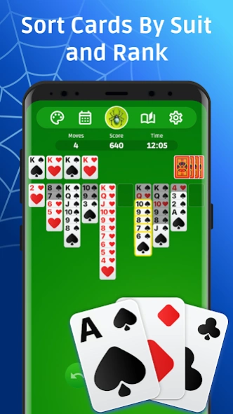 Spider Solitaire 1.2.0 Screenshot