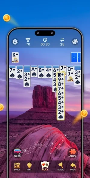 Spider Solitaire, Large Cards 1.0.20 Screenshot