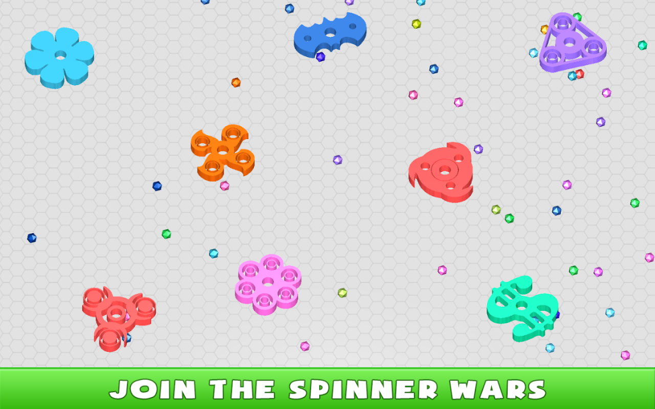 Spinning.io 3D : Fidget Spinner Tops Wars  Screenshot