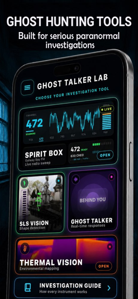 Ghost Talker - Spirit Box Live 3.1 Screenshot