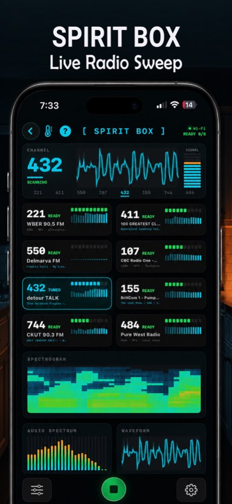 Ghost Talker - Spirit Box Live 3.1 Screenshot