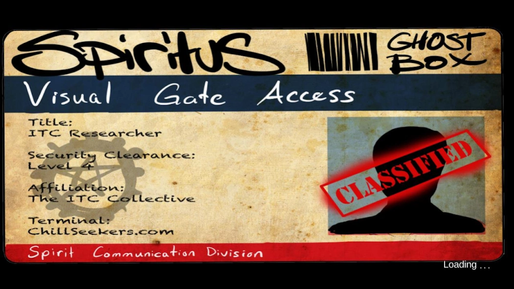 Spiritus Ghost Box  Screenshot