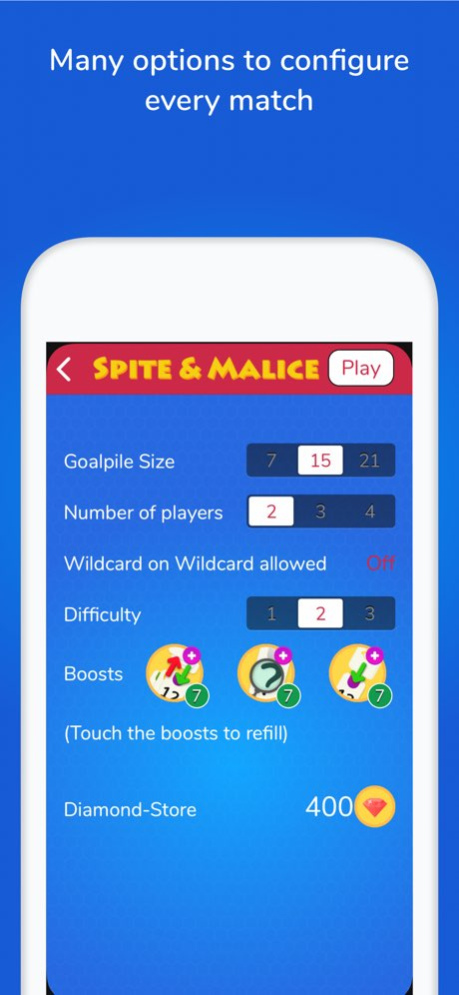 Spite & Malice LITE 2.0.1 Screenshot