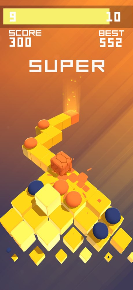 Splashy Cube: Color Run 1.0.5 Screenshot