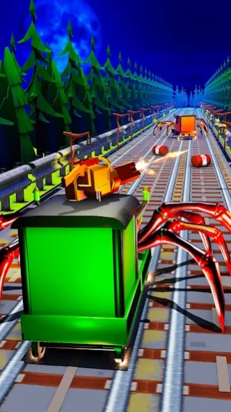 Spooky Train monsters Shooting 1.9 Screenshot