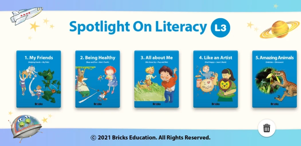 Spotlight On Literacy LEVEL 3 1.2.20 Screenshot