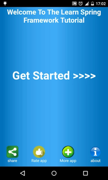 Spring MVC Framework 1.3 Screenshot