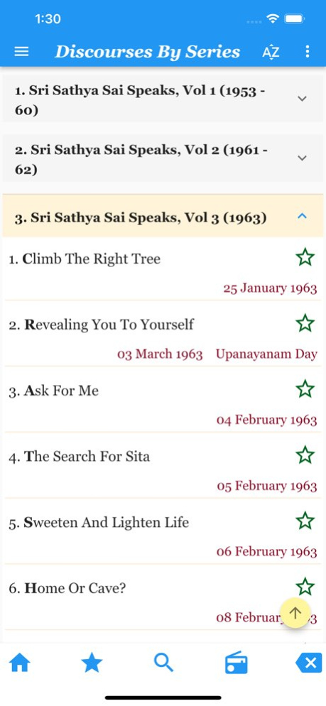 Sri Sathya Sai Speaks 3.3.35 Screenshot