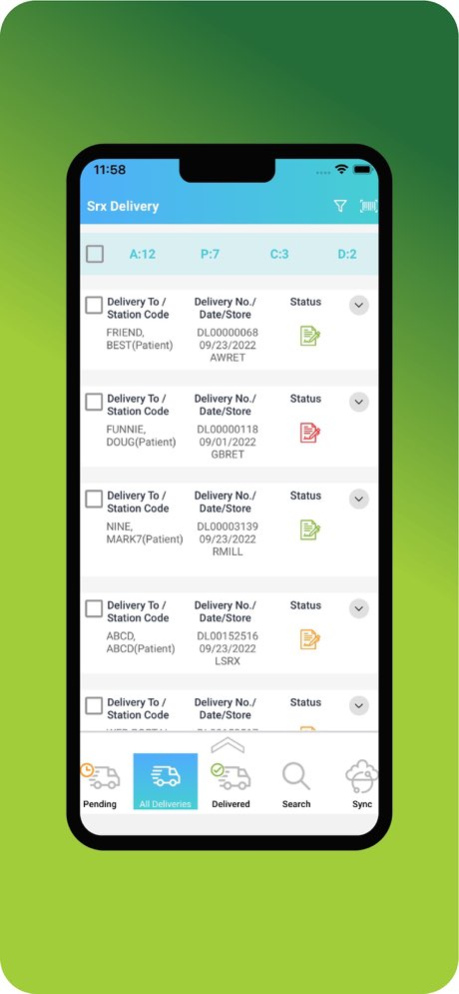 SRxDelivery 2.0 3.2.6 Screenshot