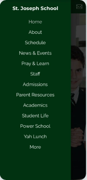 St. Joseph Catholic School, VA  Screenshot