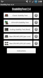 StabilityTest (ROOT optional) 2.7 Screenshot