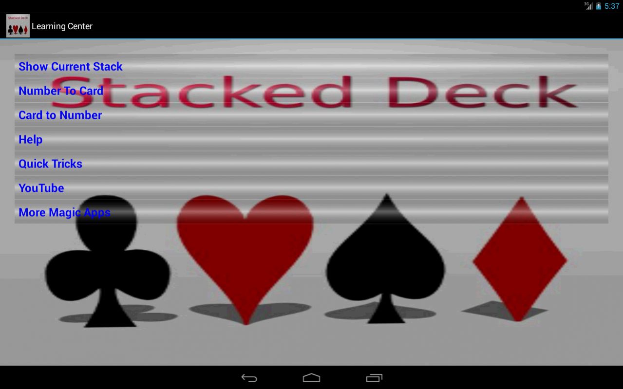 Stacked Deck 14.037 Screenshot