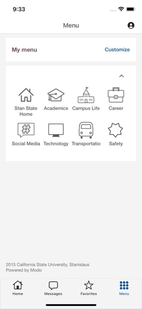 Stan State Mobile 3.4 Screenshot