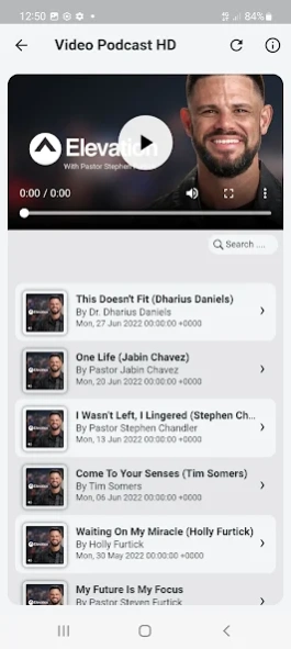 Steven Furtick's Audio & Video 1.1.0 Screenshot