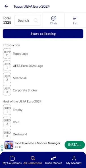 Stickers Album Tracker (2026)  Screenshot
