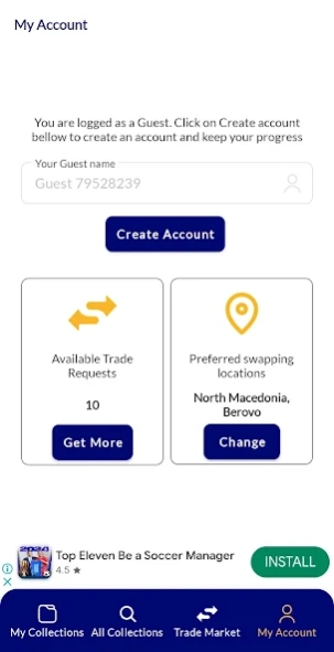 Stickers Album Tracker (2026)  Screenshot