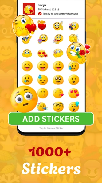 Stickers and emoji - WASticker 1.7 Screenshot