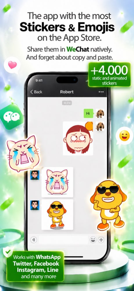Stickers for WeChat 1.56 Screenshot
