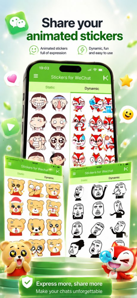 Stickers for WeChat 1.56 Screenshot