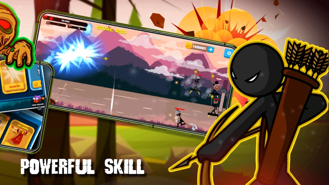 Stickman Archero Master 1.0.8 Screenshot