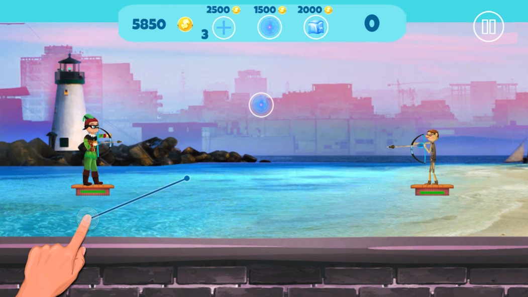 Stickman Archer: Arrow Battle 2.5 Screenshot