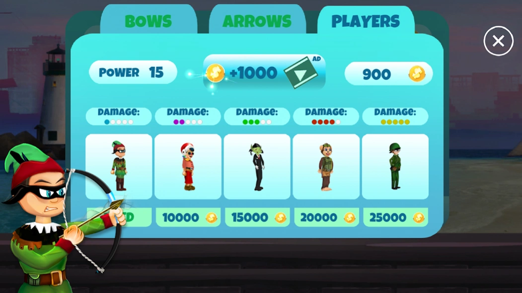 Stickman Archer: Arrow Battle 2.5 Screenshot