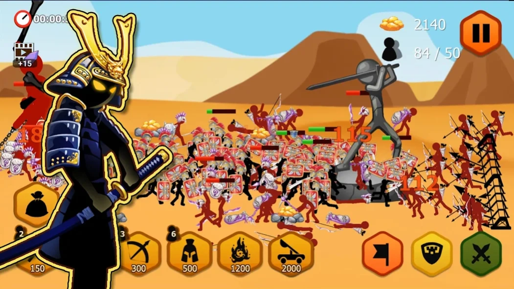 Stickman Battle 2: Empires War 156 Screenshot