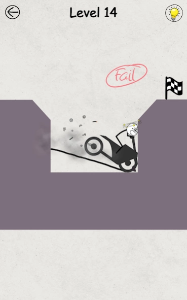 Stickman Bike Cross the Bridge  Screenshot