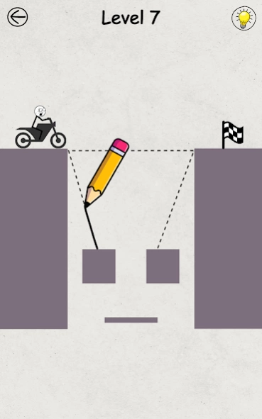 Stickman Bike Cross the Bridge  Screenshot