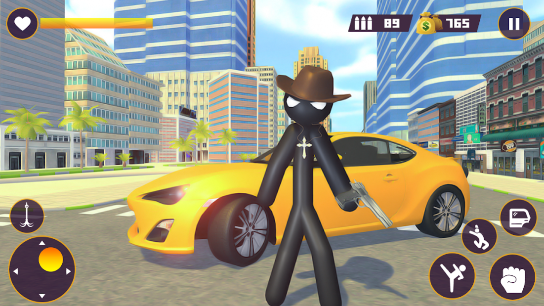 Stickman Criminal Gangster Mafia City 5 Screenshot
