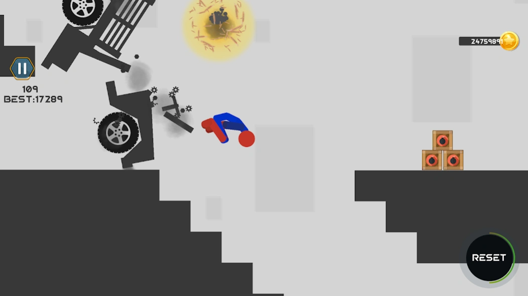 Stickman Dismount Ragdoll Game 1.2.2 Screenshot