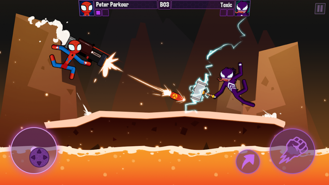 Stickman Fighting 2 - Supreme stickman duel 1.2.1 Screenshot