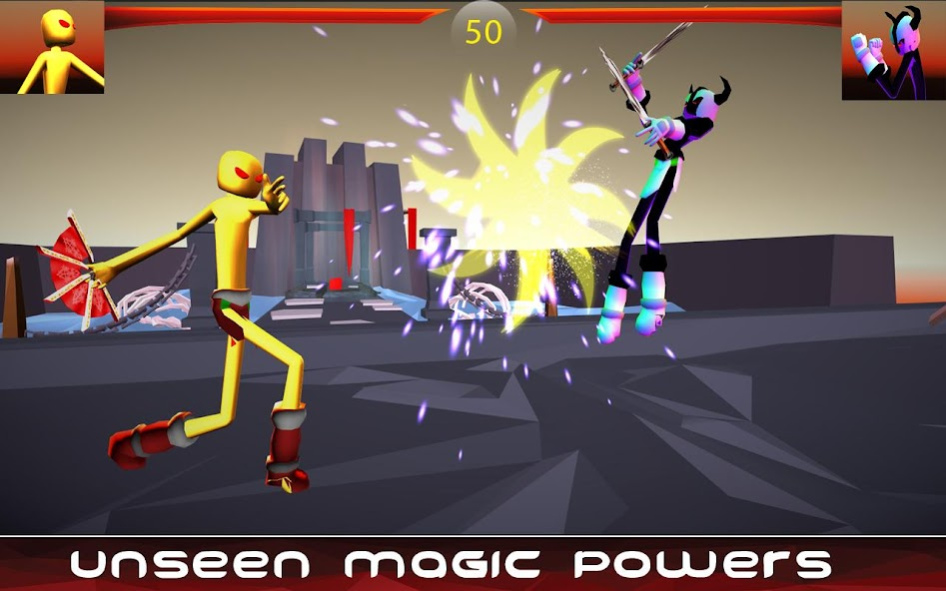 Stickman Kung Fu Fighting: Mid  Screenshot
