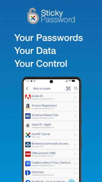 Sticky Password Manager 8.10.1.7171 Screenshot