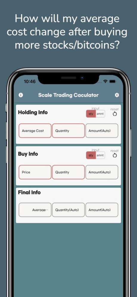 Stock Average Calculator+ 1.3.6 Screenshot