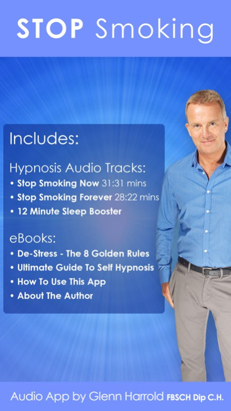 Stop Smoking Forever - Hypnosis by Glenn Harrold 4.1 Screenshot