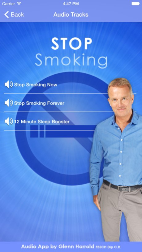 Stop Smoking Forever - Hypnosis by Glenn Harrold 4.1 Screenshot