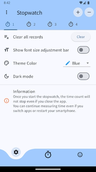 Stopwatch 3.7.0 Screenshot