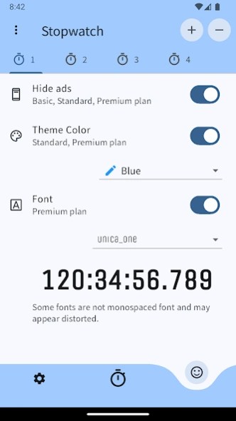 Stopwatch 3.7.0 Screenshot