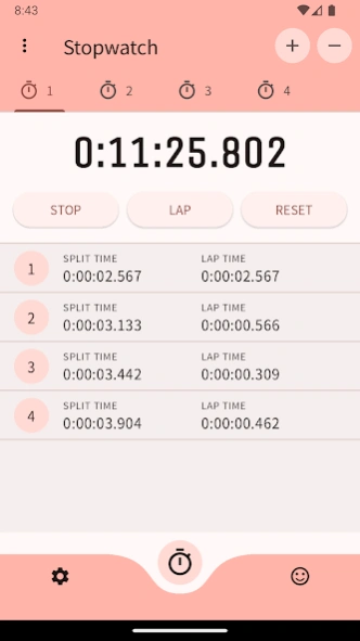 Stopwatch 3.7.0 Screenshot