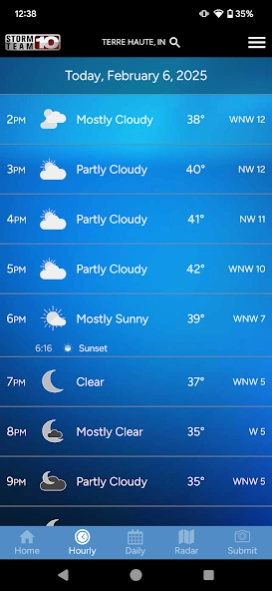 Storm Team 10 - WTHI Weather 6.2.605 Screenshot