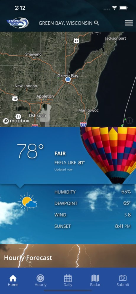 WFRV Storm Team 5 Weather 6.2.512 Screenshot