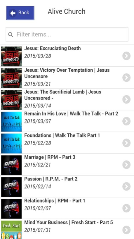 Streaming Church 1.4 Screenshot