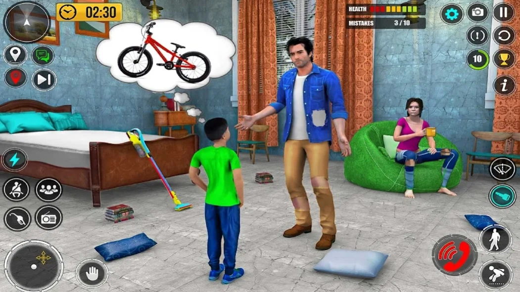 Father Simulator :Family Life 0.1 Screenshot