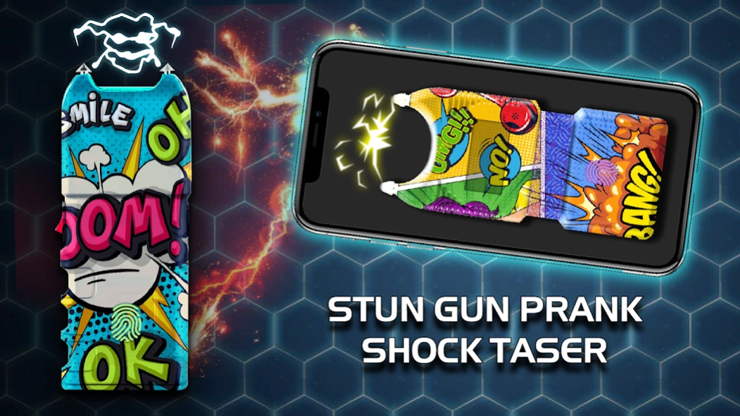 Stun Gun Prank - Shock Taser 1.2.6 Screenshot