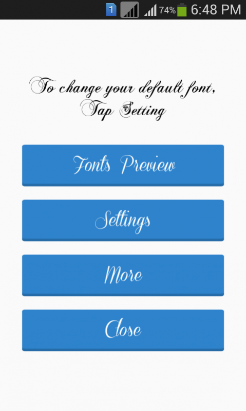 Stylish Fonts #2 1.17 Screenshot
