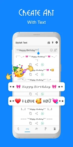 Stylish Text, Fonts & Keyboard 1.50 Screenshot