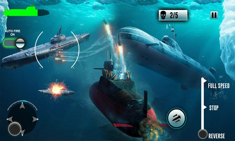 Submarine War Zone WW2 Battle 1.1.5 Screenshot